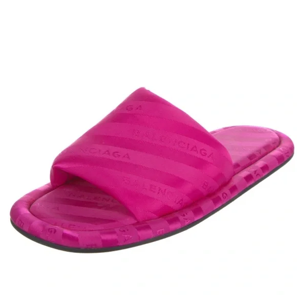 Pink Balenciaga Slides - Picture 5 of 5